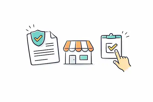 Repère visuel de l’outil « Enregistrement entreprise »