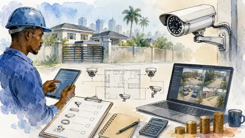 Coût d’un système CCTV