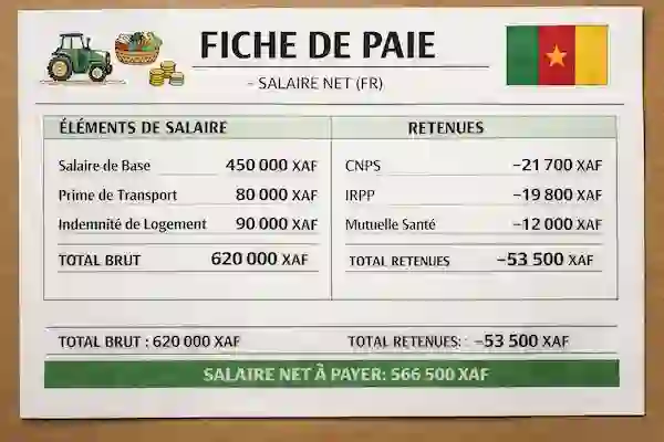 Calculateur Salaire Net Cameroun