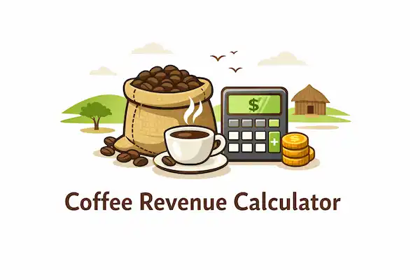Illustration de l’outil agricole : Café