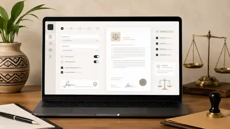 Repère visuel de l’outil « Générateur de contrat »