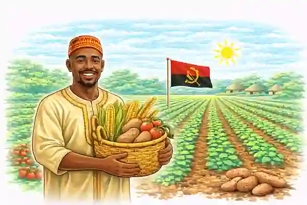 Mchoro wa zana ya kilimo : Makisio ya mavuno — Angola