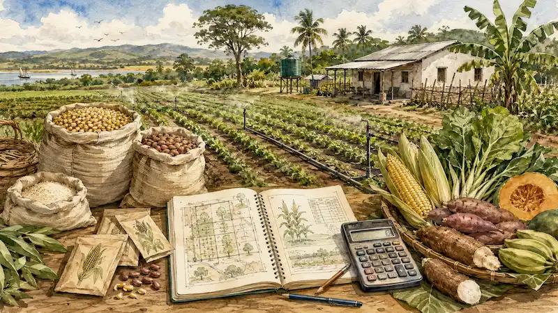Mchoro wa zana ya kilimo : Makisio ya mavuno — Msumbiji