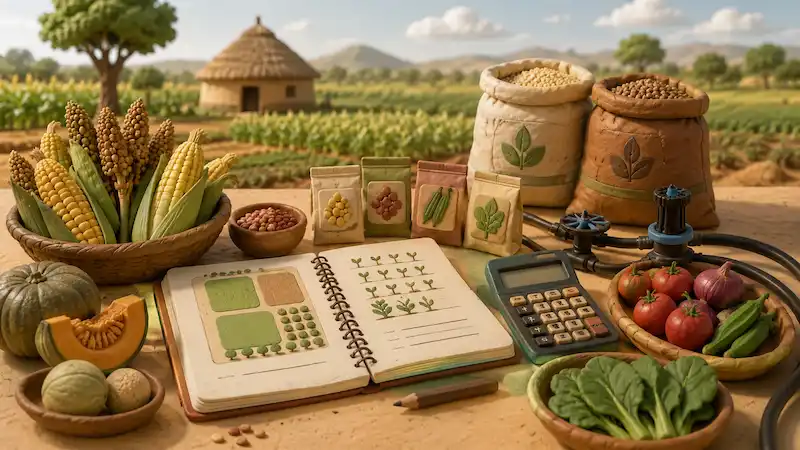Mchoro wa zana ya kilimo : Makisio ya mavuno — Sudan