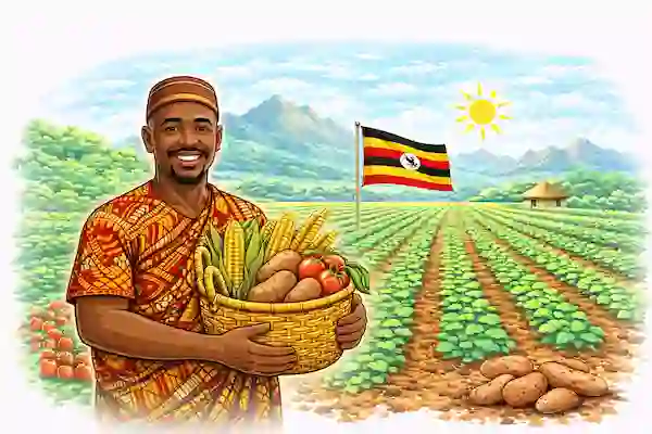 Illustration du calculateur de rendement pour Ouganda