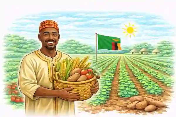 Mchoro wa zana ya kilimo : Makisio ya mavuno — Zambia