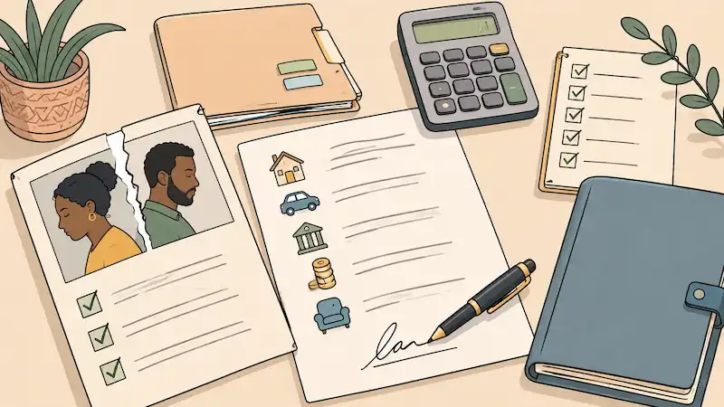 Repère visuel de l’outil « Partage divorce »