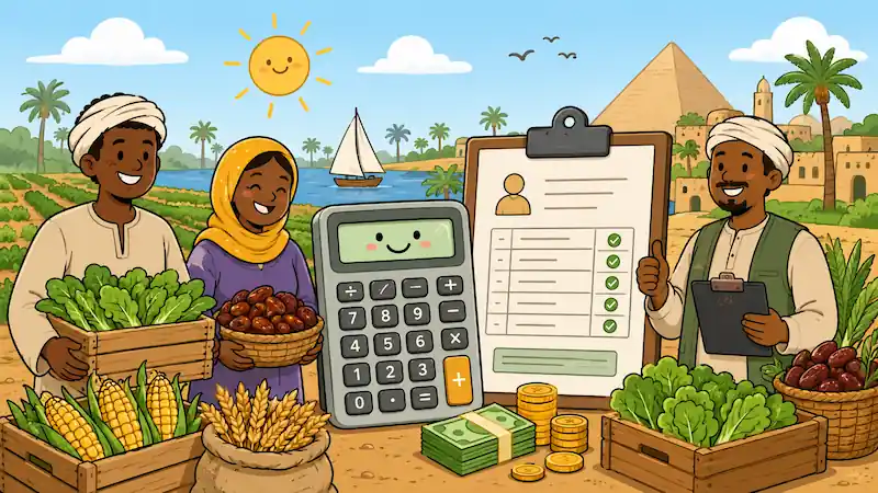 Mchoro wa zana ya kilimo : Mishahara ya shamba — Misri