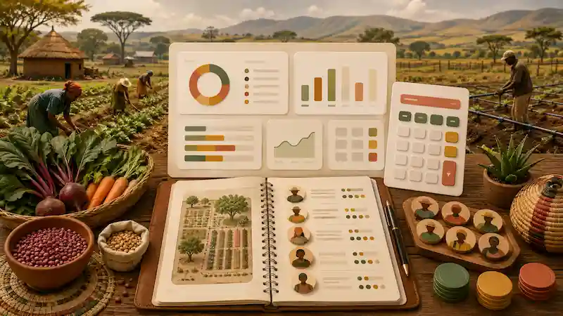 Mchoro wa zana ya kilimo : Mishahara ya shamba — Ethiopia