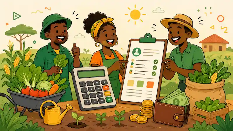 Mchoro wa zana ya kilimo : Mishahara ya shamba — Kenya