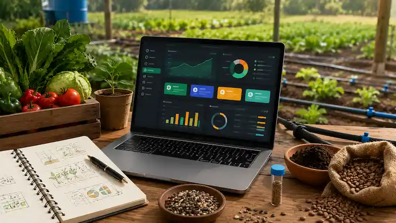 Illustration du calculateur de rentabilité agricole — Ghana