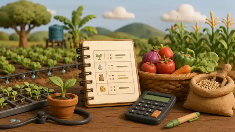 Illustration du calculateur de rentabilité agricole — Tanzanie