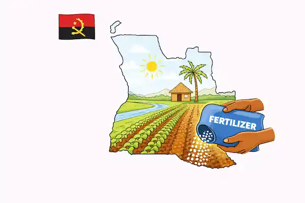 Mchoro wa zana ya kilimo : Mbolea NPK — Angola