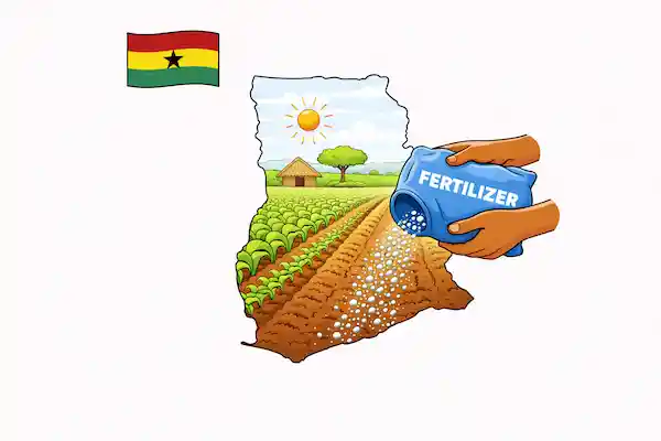 Mchoro wa zana ya kilimo : Mbolea NPK — Ghana