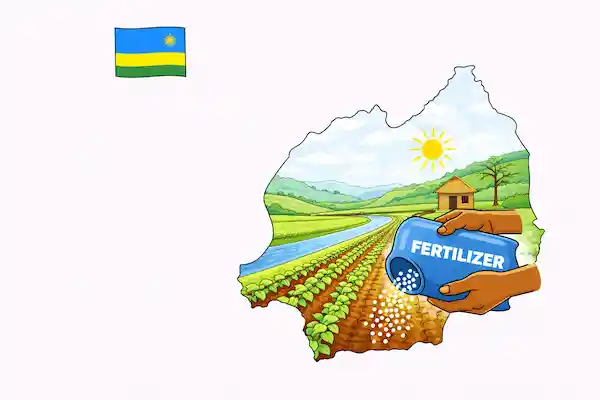 Illustration du calculateur d’engrais NPK — Rwanda