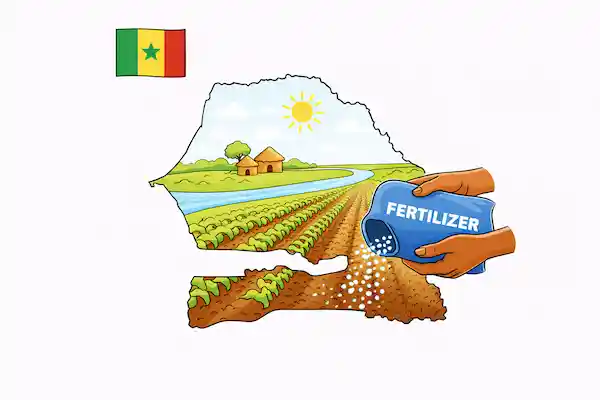 Mchoro wa zana ya kilimo : Mbolea NPK — Senegali