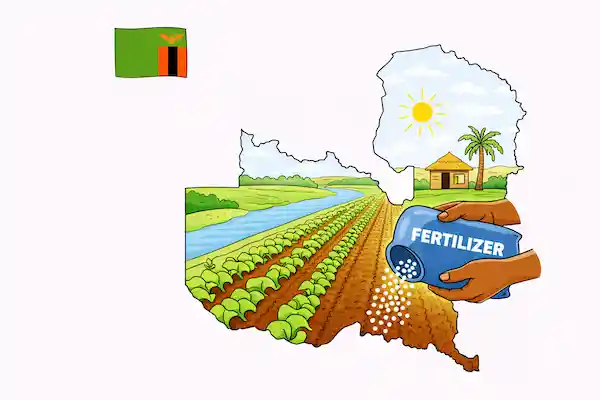 Mchoro wa zana ya kilimo : Mbolea NPK — Zambia