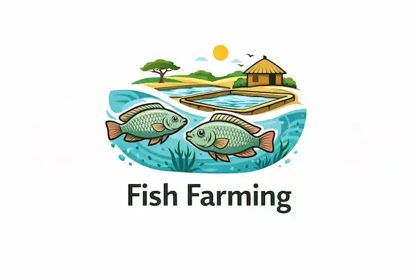 Illustration de l’outil agricole : Pisciculture