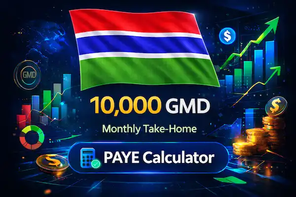 Gambia PAYE Calculator