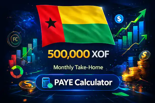 Guinea-Bissau PAYE Calculator