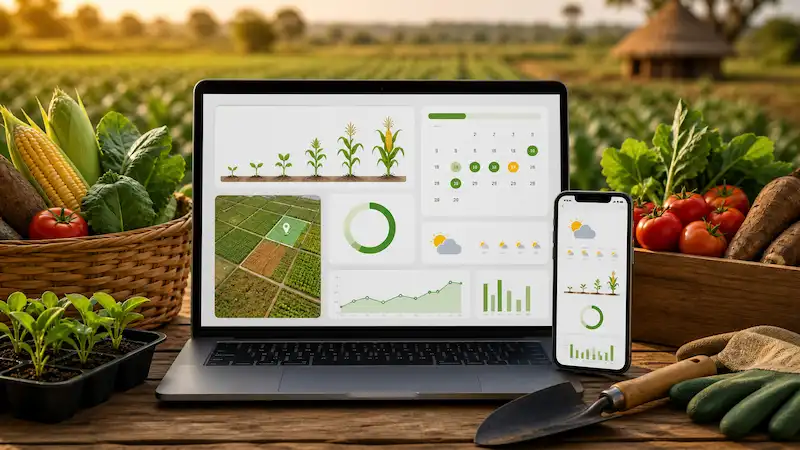 Illustration de l’outil agricole : Date de récolte