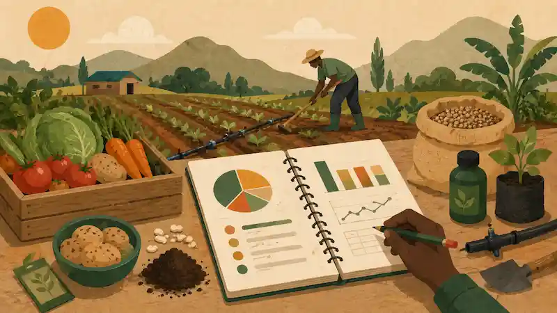 Illustration du comparateur de prix des intrants agricoles — Éthiopie