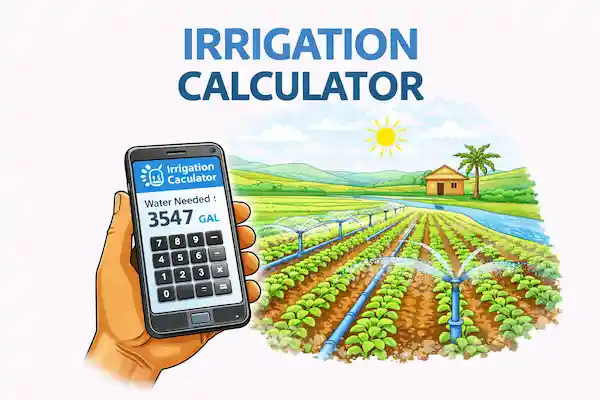 Illustration de l’outil agricole : Irrigation