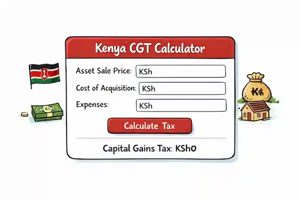 Kenya capital gains tax 2026 KRA guide
