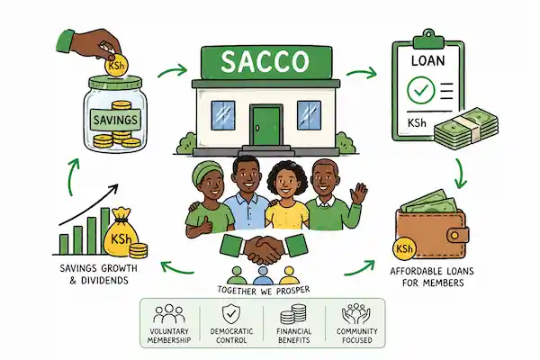 Mchoro wa Kikokotoo cha SACCO na vyama vya akiba