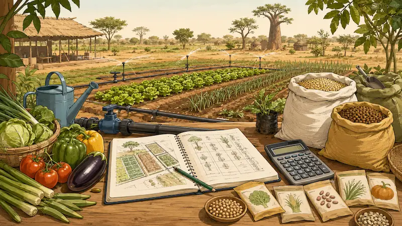 Mchoro wa zana ya kilimo : Kiwango cha mbegu — Senegali