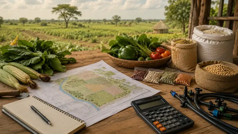 Mchoro wa zana ya kilimo : Kiwango cha mbegu — Sudan Kusini