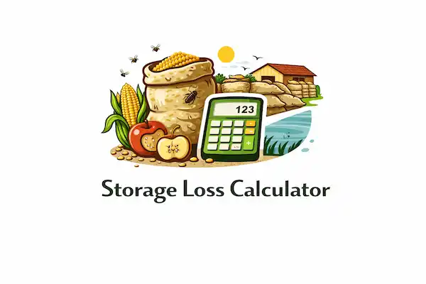 Illustration de l’outil agricole : Pertes de stockage