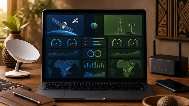 Illustration de l’outil Comparateur Starlink et ISP locaux
