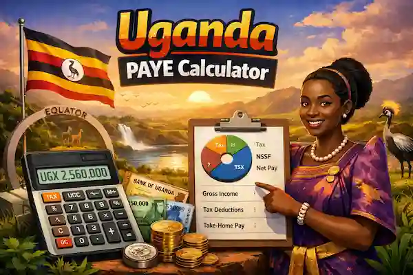 Uganda PAYE Tax Calculator
