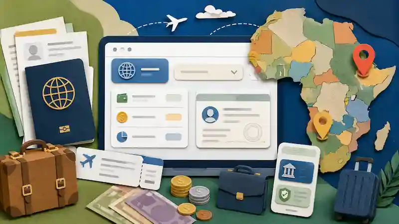 Repère visuel de l’outil « Coût visa »