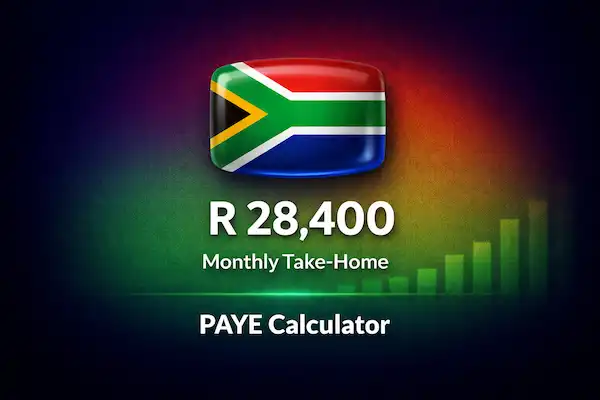 South Africa salary data and PAYE calculator